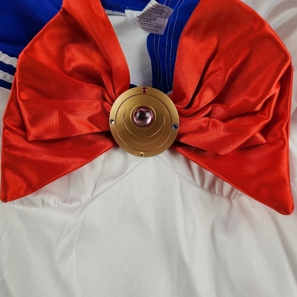Sailor Moon Cosplay Halloween Mini Dress Size Medium - Picture 4 of 13